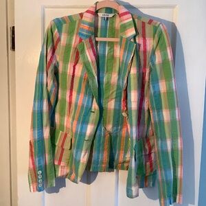 Izod Madras Cotton Jacket